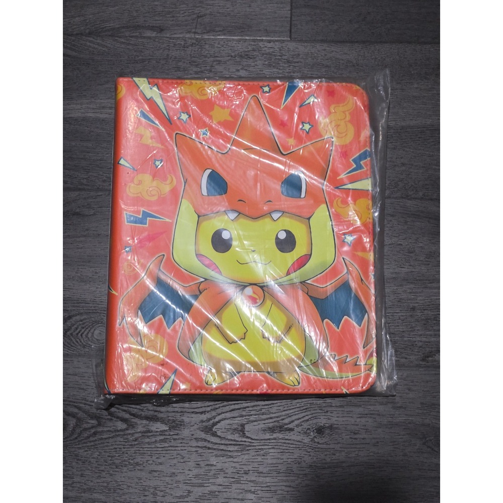 Pokemon Pikachu Charizard Costume Portfolio Folder